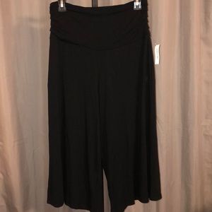 White House Black Market. Black Gaucho Pants.